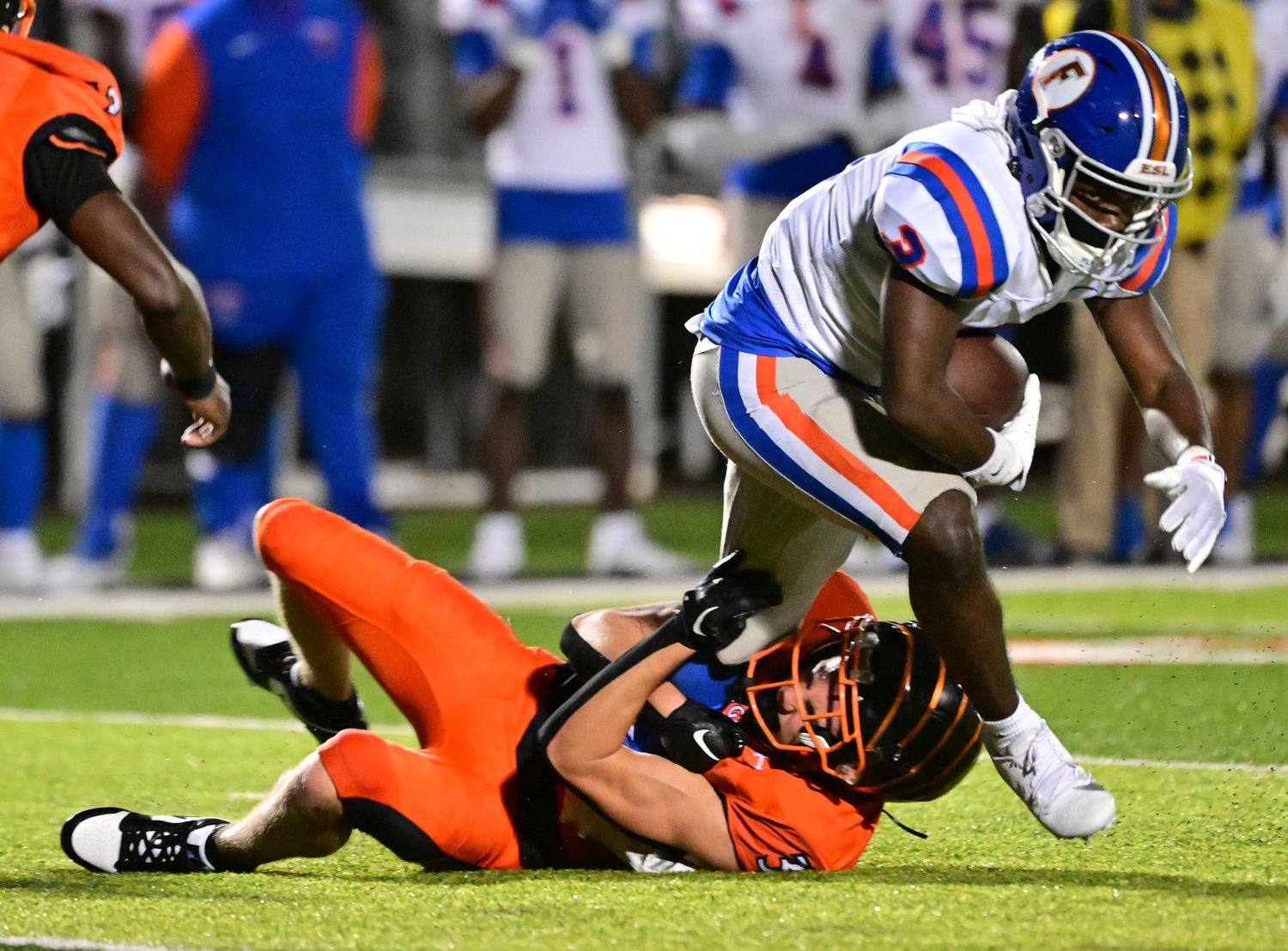 East St. Louis Edwardsville Illinois football  10-13-23 Tim Vizer 23823